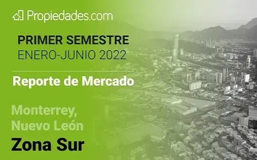 reporte de mercado inmobiliario méxico zona Sur