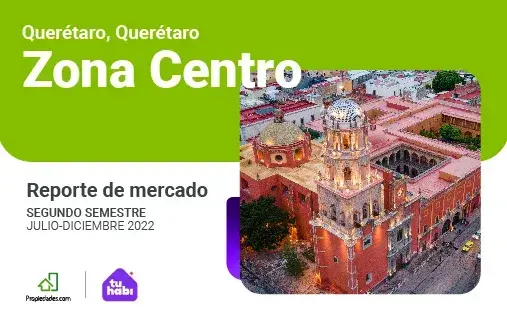 Reportes del Mercado Inmobiliario en México del segundo semestre de 2022: Zona Centro