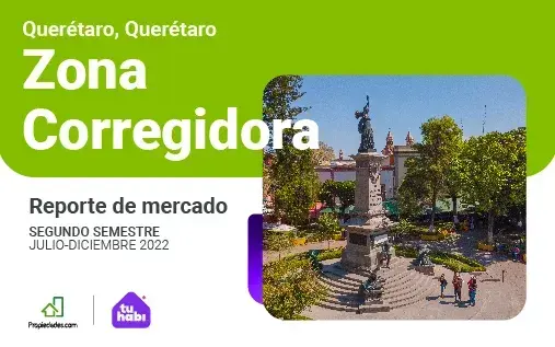 Reportes del Mercado Inmobiliario en México del segundo semestre de 2022: Zona Corregidora