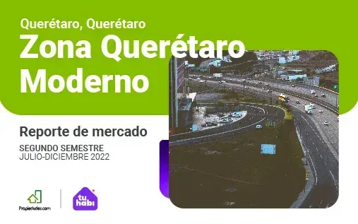 Reportes del Mercado Inmobiliario en México del segundo semestre de 2022: Zona Querétaro Moderno